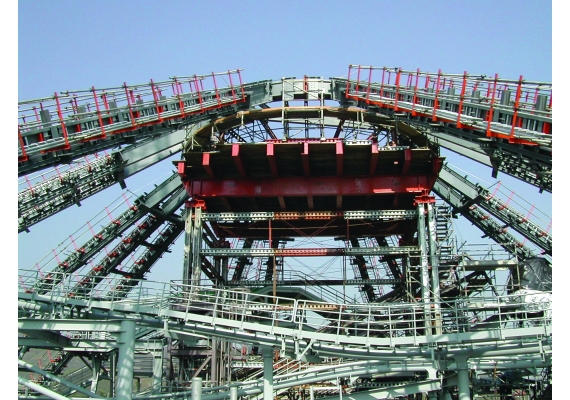 6. Structural Steel Erection at Disneyland