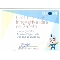 CLP - Certificate of Innovative Idea on Safety (Feb 2018)