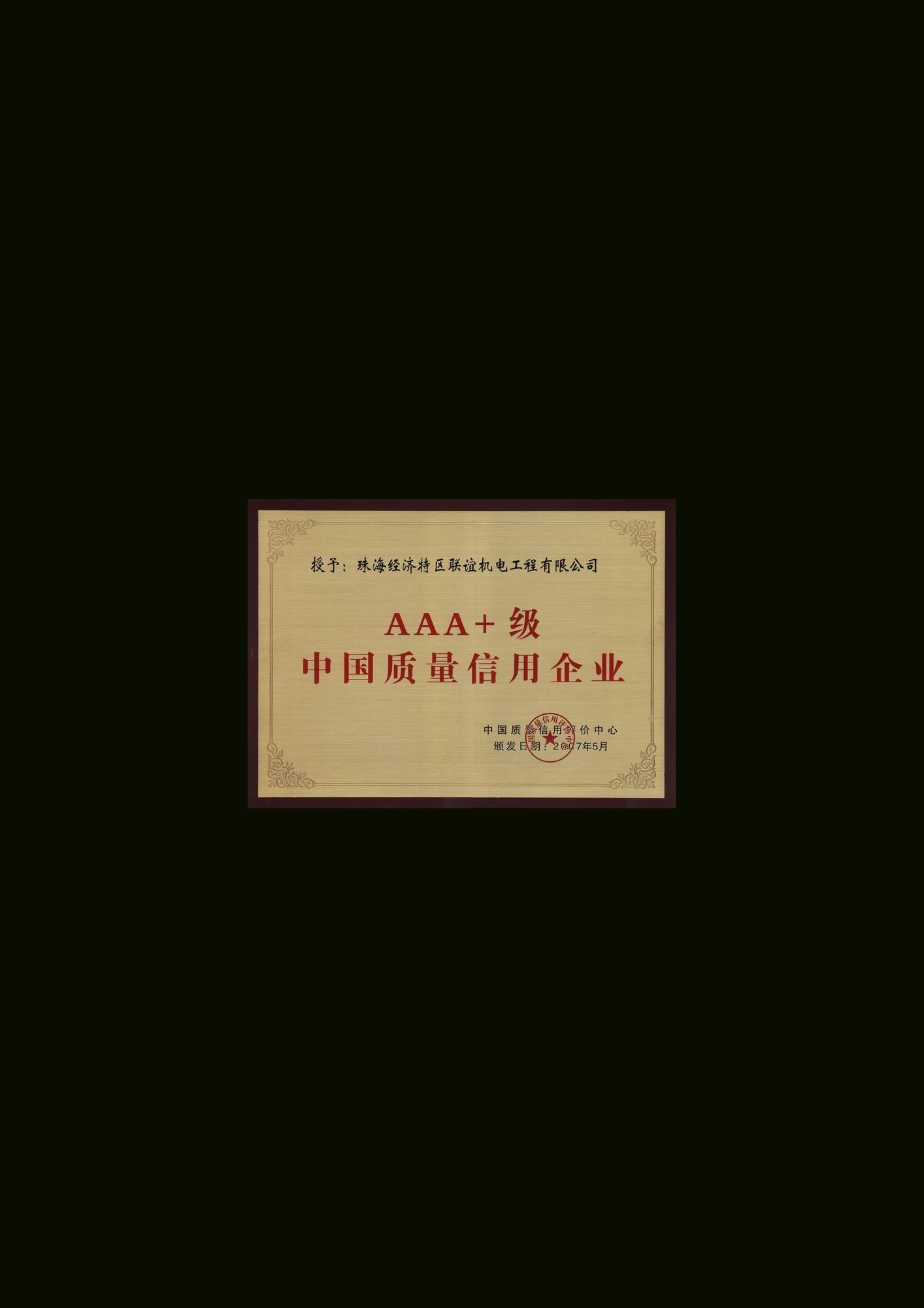 2007_AAA 信用企業